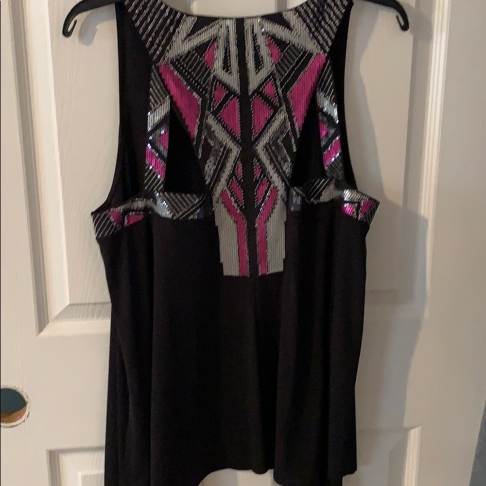 Express Sequin Tank NWOT